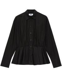 MSGM - Gesmockt Blouse - Lyst