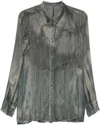 Masnada - Chemise À Imprimé Tie-Dye - Lyst