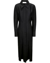 Rohe - Robe-Chemise En Soie À Manches Longues - Lyst