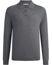 12 STOREEZ - Buttoned Polo Top - Lyst