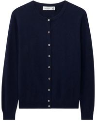 Pringle of Scotland - Crew-Neck Cashmere Cardigan - Lyst
