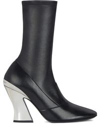 Givenchy - 95Mm Sculpted-Heel Boots - Lyst