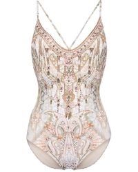 Camilla - Tower Tales Graphic-print Swimsuit - Lyst