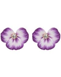 Jennifer Behr - Orecchini Aleah A Fiori - Lyst