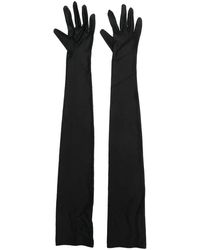 Alexandre Vauthier - Opera-Length Fine-Ribbed Gloves - Lyst