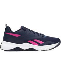 Reebok - Nfx "vector Navy/batic Blue/porcelain Pink" スニーカー - Lyst
