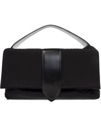 Jacquemus - Tote Bag Mit Lederbesatz - Lyst