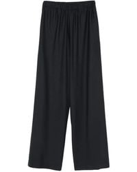 Fabiana Filippi - Elasticated-Waistband Wide-Leg Trousers - Lyst
