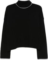 Pinko - Wool-Cashmere Blend Sweater - Lyst