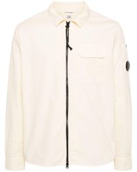 C.P. Company - Zipped Shirt - Lyst