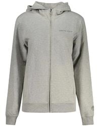 North Sails - Logo-Print Zip-Up Hoodie - Lyst