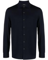 Theory - Chemise Lorean en maille fine - Lyst