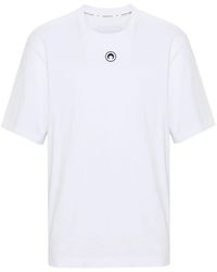 Marine Serre - オーガニックコットンジャージーtシャツ - Lyst