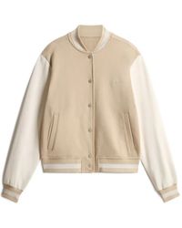 Woolrich - Embroidered-Logo Drop-Shoulder Jacket - Lyst