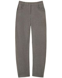 Twinset - Flannel Balloon Trousers - Lyst