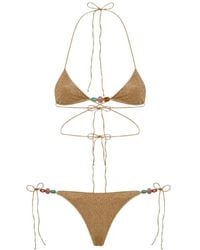 Oséree - Lumiere Bead-Embellished Bikini - Lyst