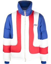 CASABLANCA - Colour-block Puffer Jacket - Lyst