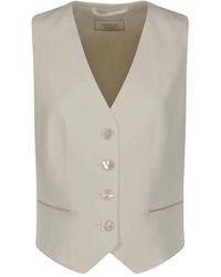 Peserico - Chaleco De Lino - Lyst