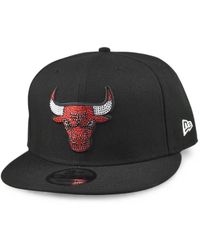 KTZ - 9Fifty Chicago Bulls Rhinestone-Detail Baseball Cap - Lyst