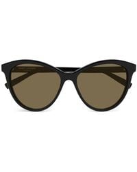 Saint Laurent - Cat-Eye-Frame Sunglasses - Lyst