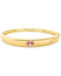 Michael Kors - Oval Stone Bangle - Lyst