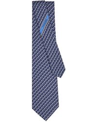Ferragamo - Elephant-printed Silk Tie - Lyst