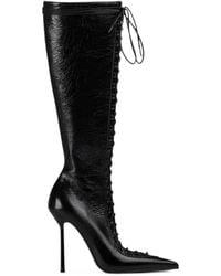 Le Silla - Colette Lace-Up Boots - Lyst