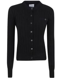 Barrie - Ribbed-Knit Cardigan - Lyst