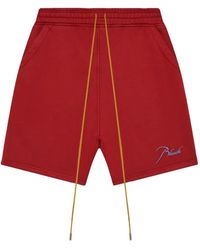 Rhude - Classique Logo-Print Shorts - Lyst
