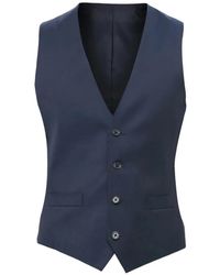 Corneliani - Button-Fastening Wool Waistcoat - Lyst