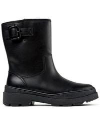 Camper - Brutus Trek Leather Ankle Boots - Lyst