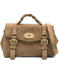 Mulberry - Mini Alexa Braided-Handle Tote Bag - Lyst