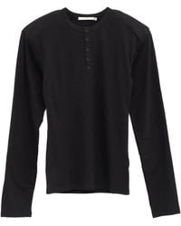 Paloma Wool - Henley-Neck Knitted Top - Lyst