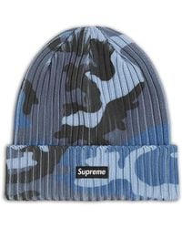 Supreme - Overdyed Camouflage-Print Beanie Hat - Lyst
