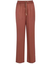Lorena Antoniazzi - Drawstring-Waist Trousers - Lyst