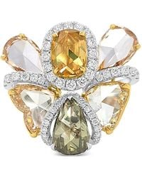 HYT Jewelry - Butterfly-Shape Diamond Cocktail Ring - Lyst