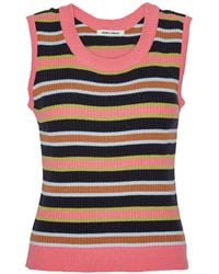Henrik Vibskov - Striped Knitted Vest - Lyst