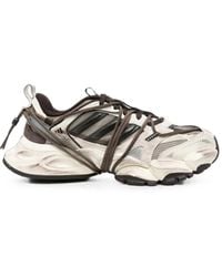 adidas - Xlg Runner Deluxe 2.0 Distressed Panelled Sneakers - Lyst
