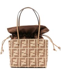 Fendi - Small Roll Tote Bag - Lyst
