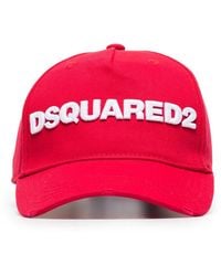 DSquared² - Baseballkappe Mit Logo-Stickerei - Lyst