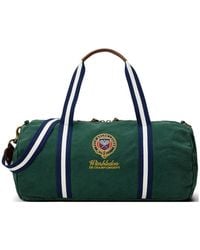 Polo Ralph Lauren - Wimbledon Big Pony Canvas Duffel Bag - Lyst