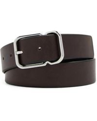 Piquadro - Buckle-Fastening Leather Belt - Lyst