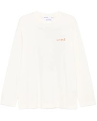 Etudes Studio - T-Shirt Met Print En Lange Mouwen - Lyst