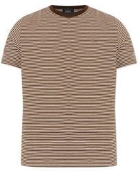 A.P.C. - Striped T-Shirt - Lyst
