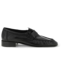 The Row - Soft Leather Loafers - Lyst