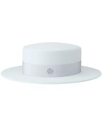 Maison Michel - Kiki Woolo-Felt Capeline Hat - Lyst