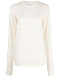 Jil Sander - Gerippter Kaschmirpullover - Lyst