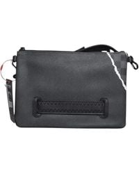 Sprayground - Shark-Print Checkered Clutch Bag - Lyst