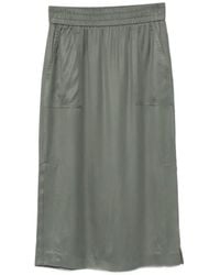 Peserico - Elasticated Patch-Pocket Skirt - Lyst