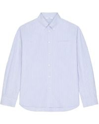Givenchy - Couture Seam Striped Shirt - Lyst